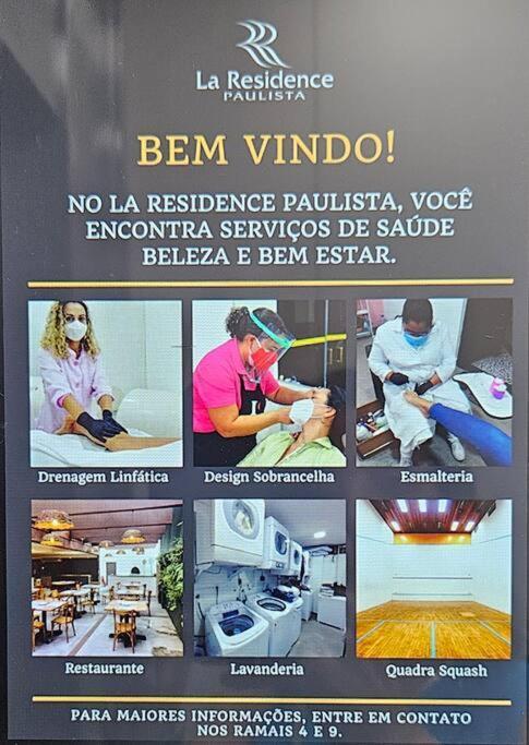 205 Flat/studio Elegance Jardins- Cozinha Completa Apartamento *