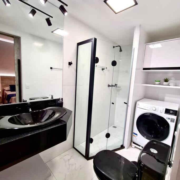 205 Flat/studio Elegance Jardins- Cozinha Completa Apartamento